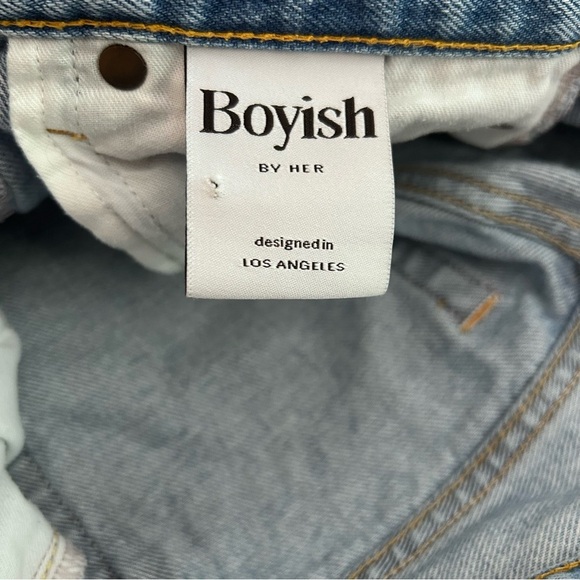 Boyish Billy Jeans Barefoot in the Park size 26 raw hem - Picture 5 of 8